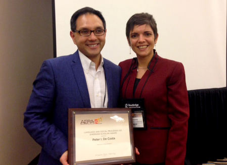 Read more about the article De Costa Presented with Emerging Scholar Award