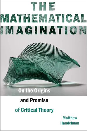 cover of a book with a green sculpture