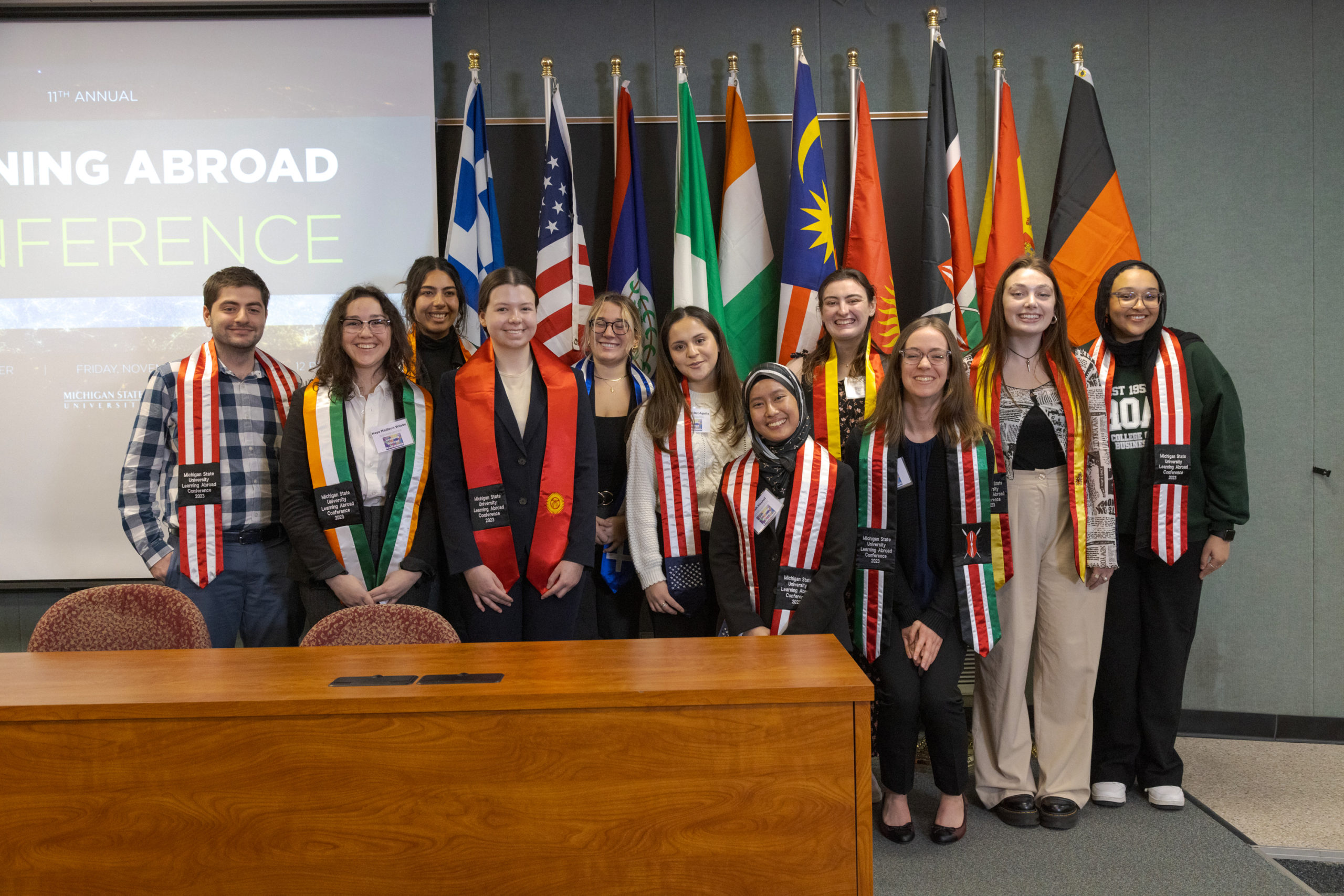 Read more about the article Students Participate in Learning Abroad Conference